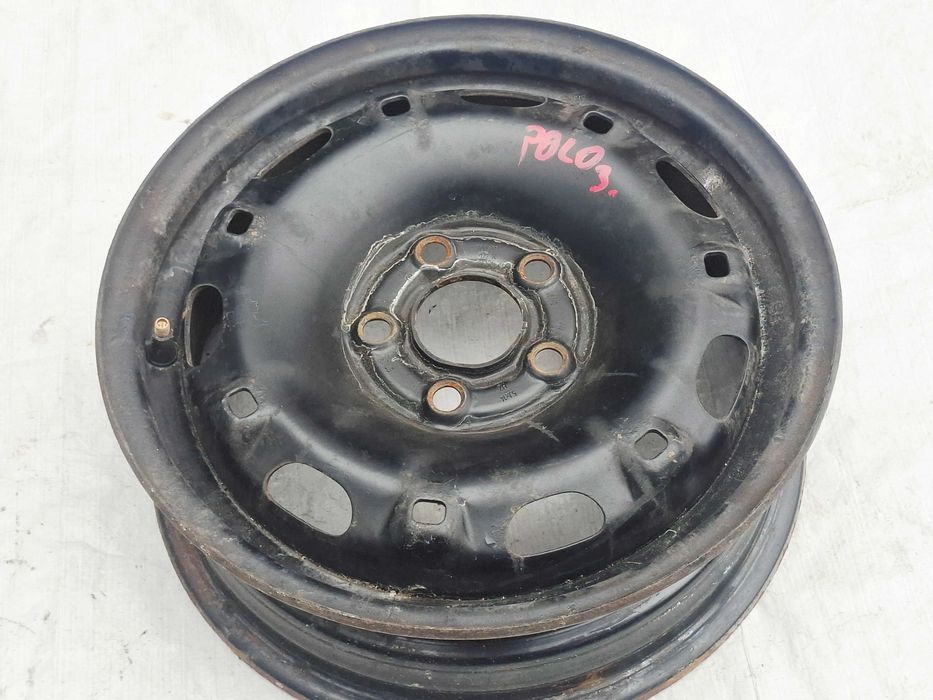 felga stalowa vw polo v 5 6r0 skoda fabia ii 2 5j0 seat ibiza iv 4 6j0 5j 14 cali et 35 6q0601027r