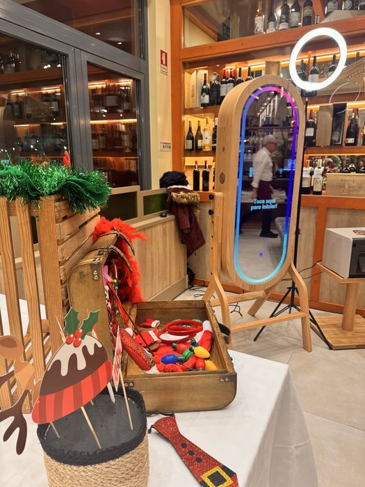 PHOTObooth Espelho & VIDEObooth 360º | JANTARES DE NATAL