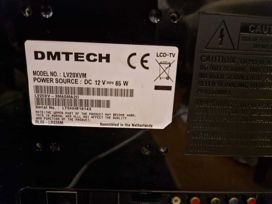 TV com leitor de DVD incorporado para reparação