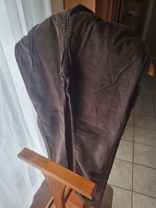 Conjunto  de Bombazina calça Zara e blazer Giovanni Galli (Tam. 52) - Muito bom