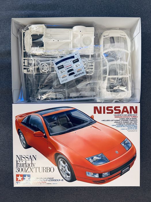 Samochód Nissan 300 ZX Turbo model do sklejenia Tamiya 24087