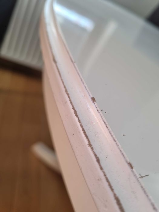 Stół okrągły 110cm Ikea biały
