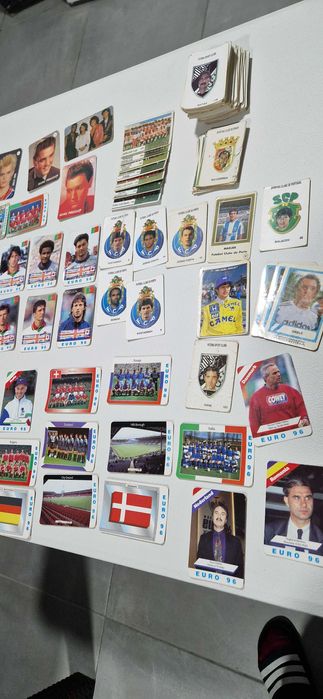 Cromos da bola variados