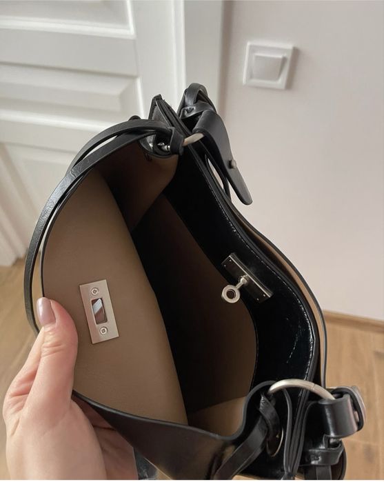 Сумка чорна ZARA