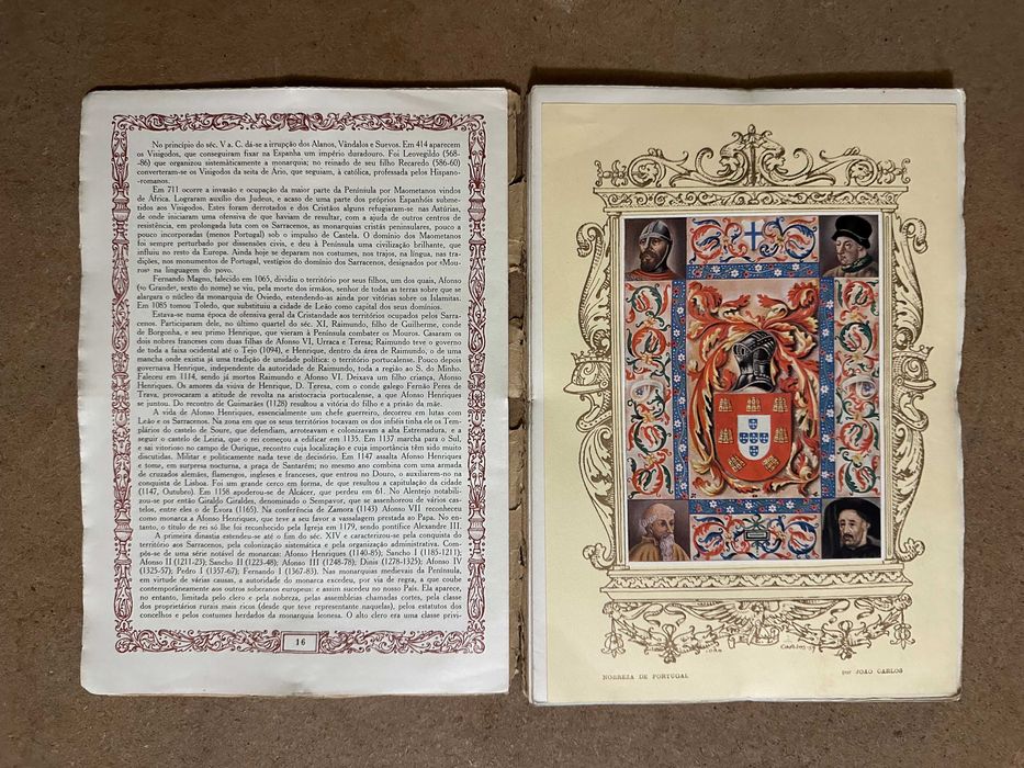 Nobreza de Portugal - Editorial Enciclopédia, Lda (12 Fascículos)