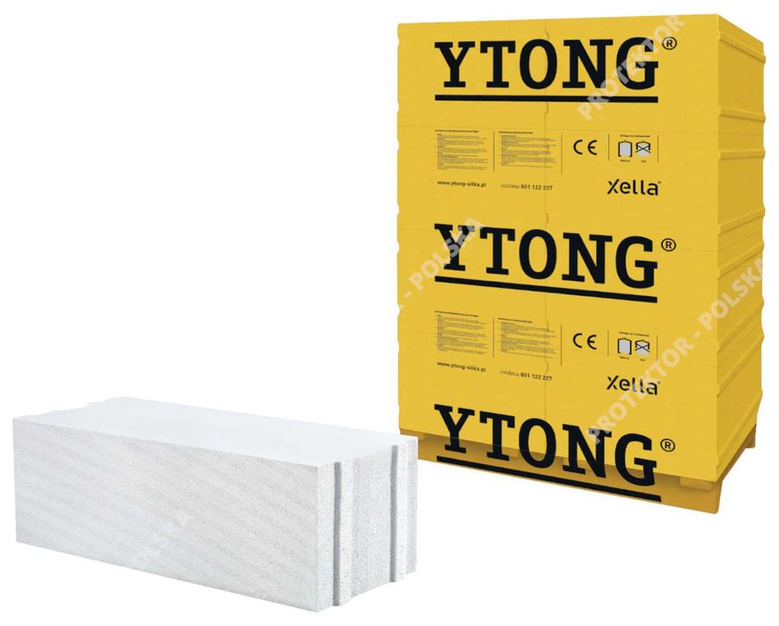 bloczek YTONG belit gazobeton suporex cegła INTERIO ENDURO ACURA xella