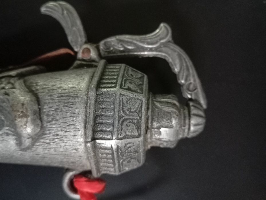 Polvoreira Medieval para carregamento Bacamarte, Pistola ou Espingarda