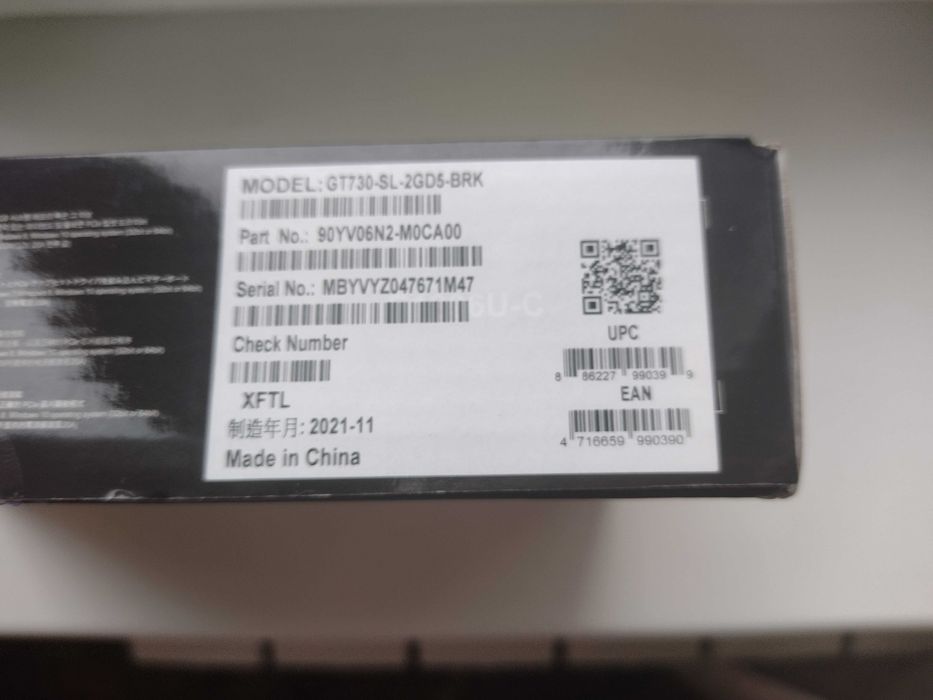 Видеокарта Asus PCI-Ex GeForce GT 730 2 ГБ GDDR5