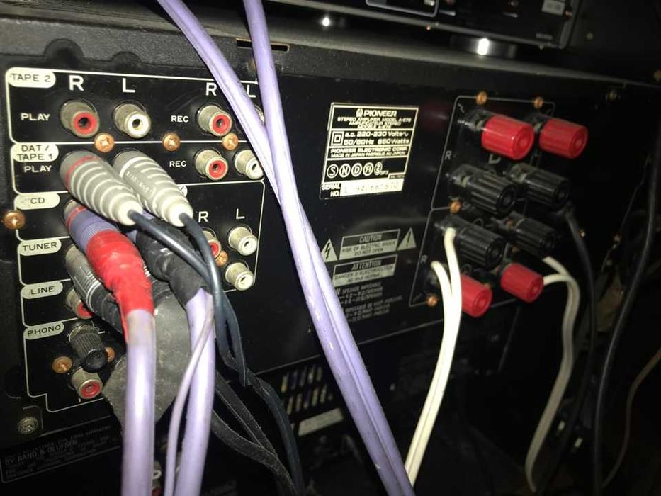 amplificador Pioneer a-676 topo gama