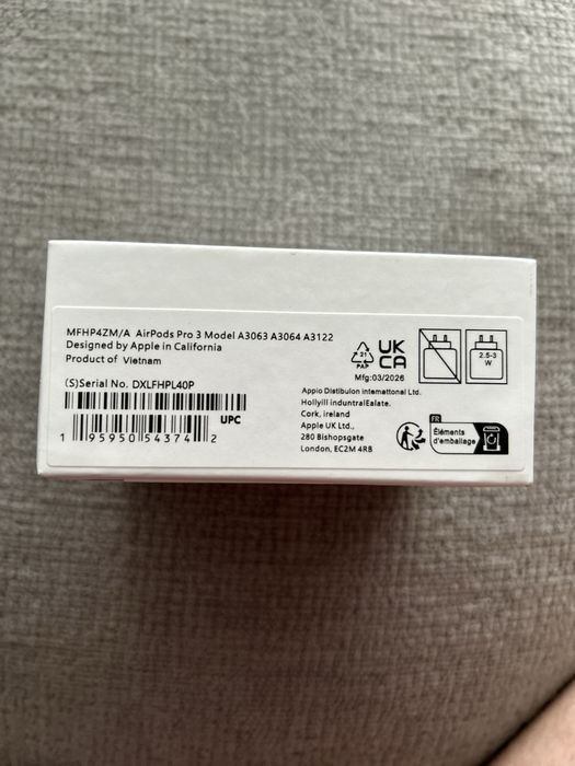 AirPods Pro 3 słuchawki
