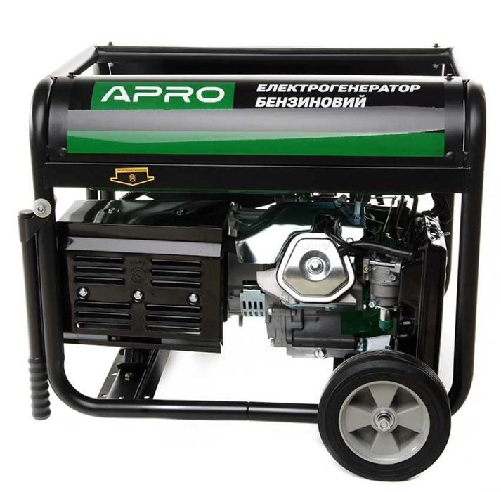 Генератор бензиновий APRO 5.5 кВт, Електричний пуск