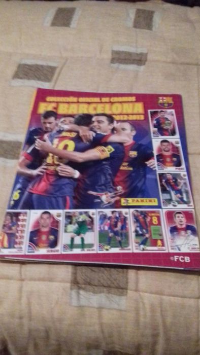 Caderneta de futebol do Barcelona