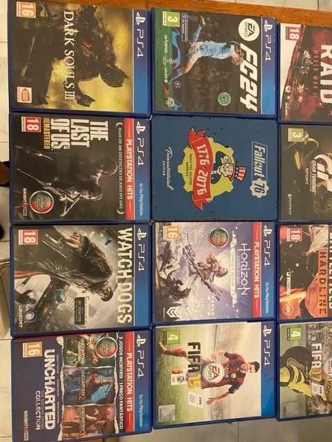 Jogos para ps4 tudo em bom estado(preços na descrição)