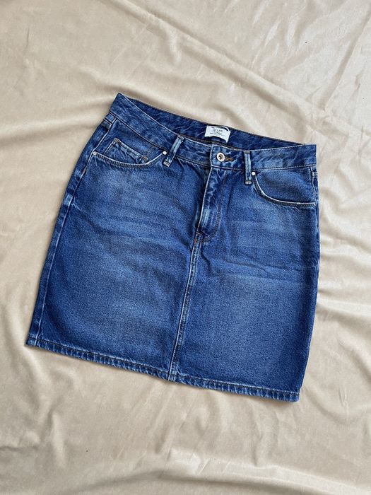 джинсова спідниця юбка denim hm h&m