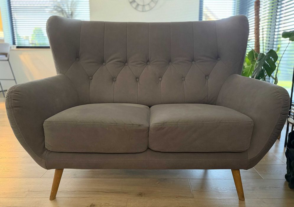 Kanapa Sofa 2-osobowa Kelso uszak szara
