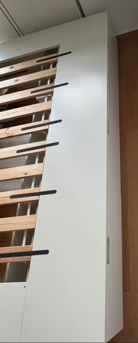 Cama de casal ikea Nordli 6 gavetas