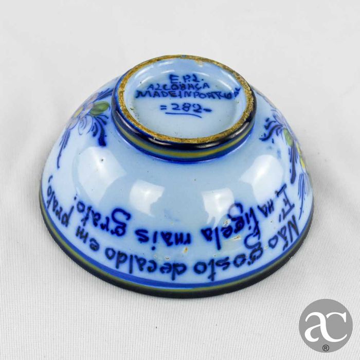 Malga / Tigela em faiança E.P.L. Alcobaça