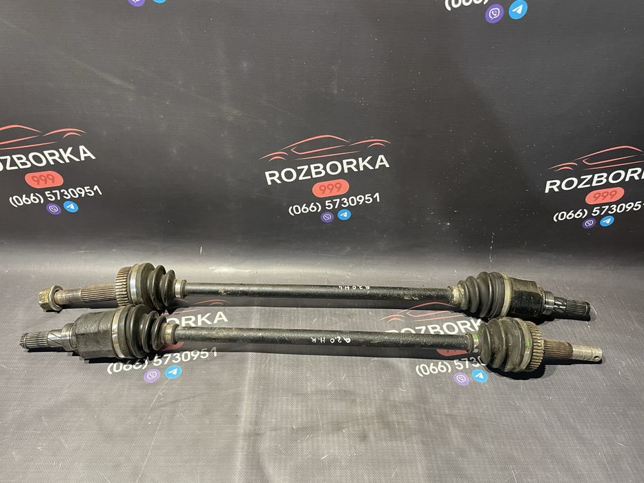 Полуось задня Nissan Qashqai j10 4wd привід Кашкай 4х4