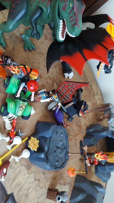 Playmobil - Dragon - Dinozaur- Całość