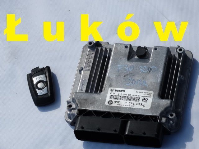 BMW F10 F20 F30 Sterownik Komputer Silnika Kluczyk 8574093