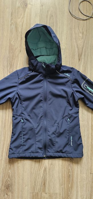 CMP damska kurtka softshell z odpinanym kapturem rozmiar S wymiary na zdjęciach