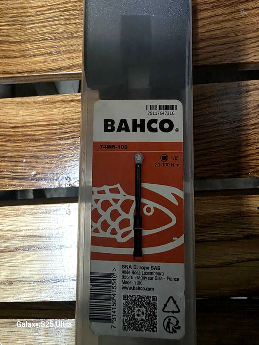 Klucz dynamometryczny Bahco 74WR-100