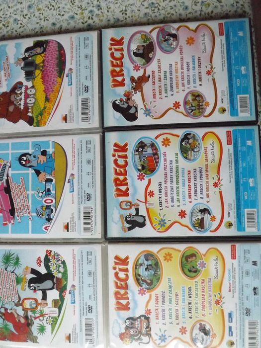 Krecik, bajka, dvd, VCD, film bez przemocy