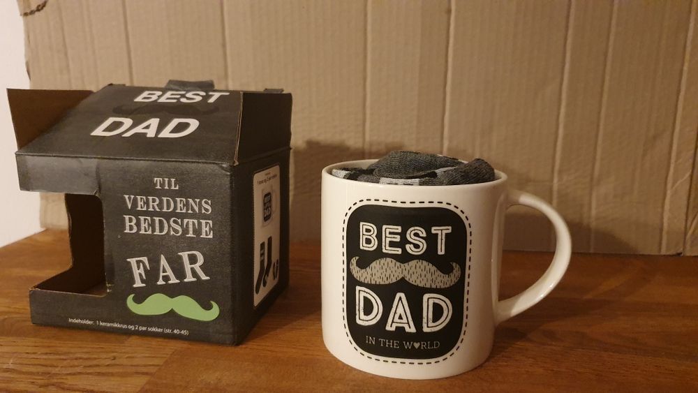 Kubek Best Dad plus skarpetki