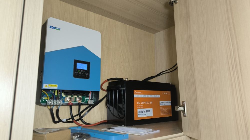 Гібридний інвертор Easun Power 6.2 kW 48V | Новий | MPPT