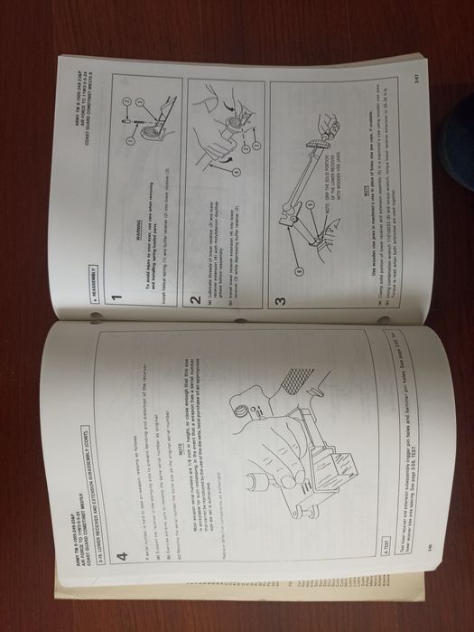 Livro manual técnico carabina M16