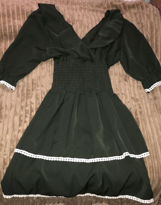 Vestido verde casual