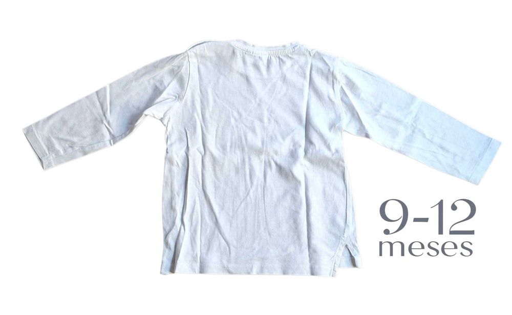 Camisola Fina Branca Lefties 9-12 meses