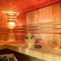 Apartament z widokiem  z sauną i kominkiem.