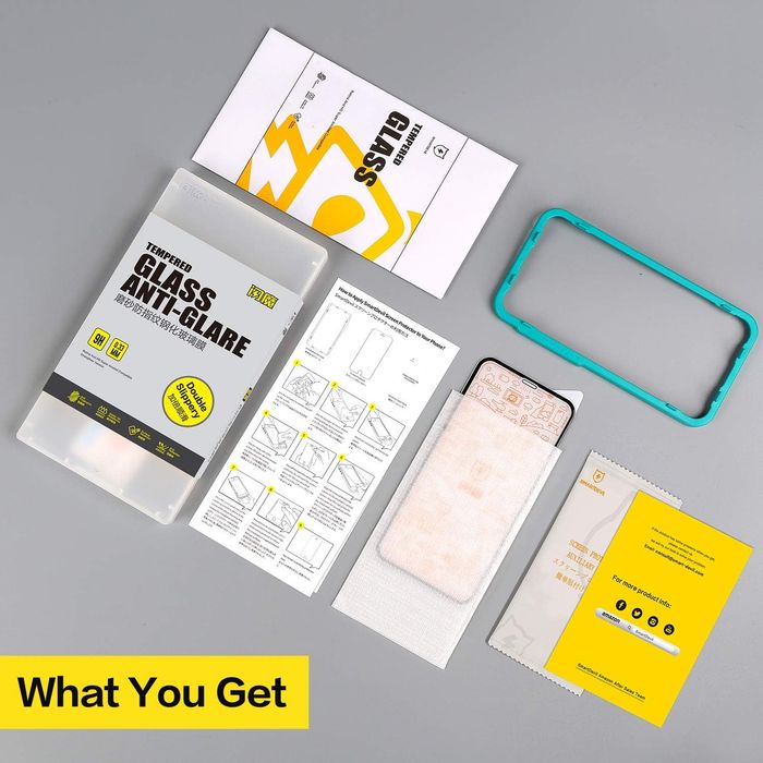 Szkło Hartowane Matowa Folia Ochronna do iPhone 11 Pro Max/XS Max