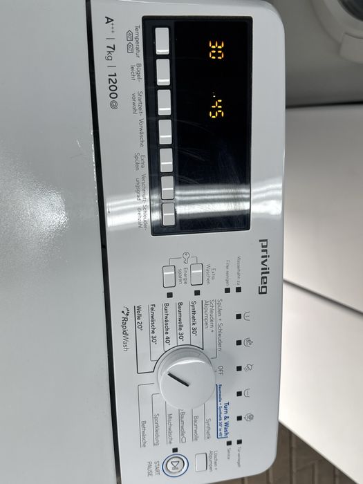 Pralka Privileg model Pwt e71253p A+++ 7 KG 1200 Obr