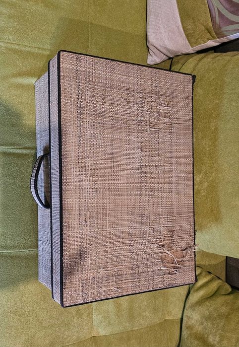 Caixa de arrumação decorativa