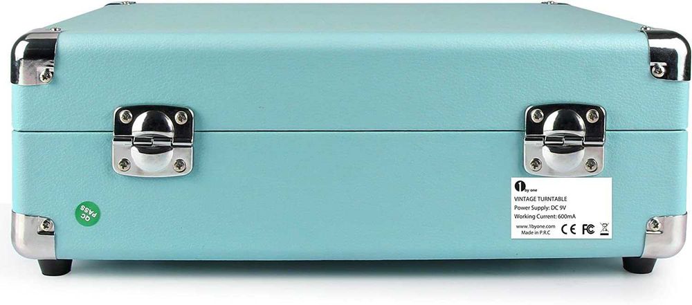 Gira-discos Bluetooth vintage com placa giratória - Prenda dia do Pai