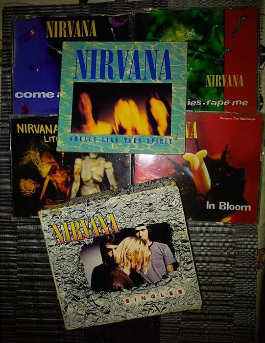 Nirvana - Singles Box (5Cds Single. Falta UM dos singles!)