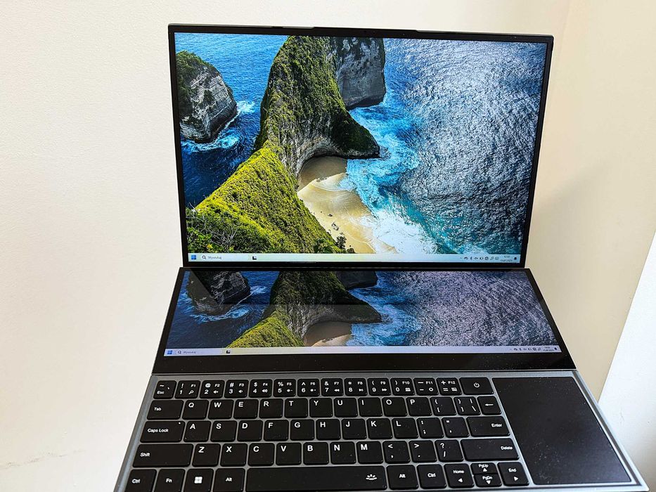 Laptop N-one NBook Fly, Ekran Dualny 16 Cali 14 Cali