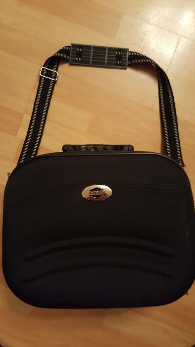 Torba podróżna czarna 37x34x20 cm bagaż podręczny