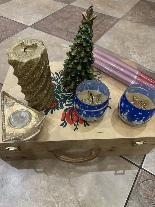 Свічки новорічні гарні