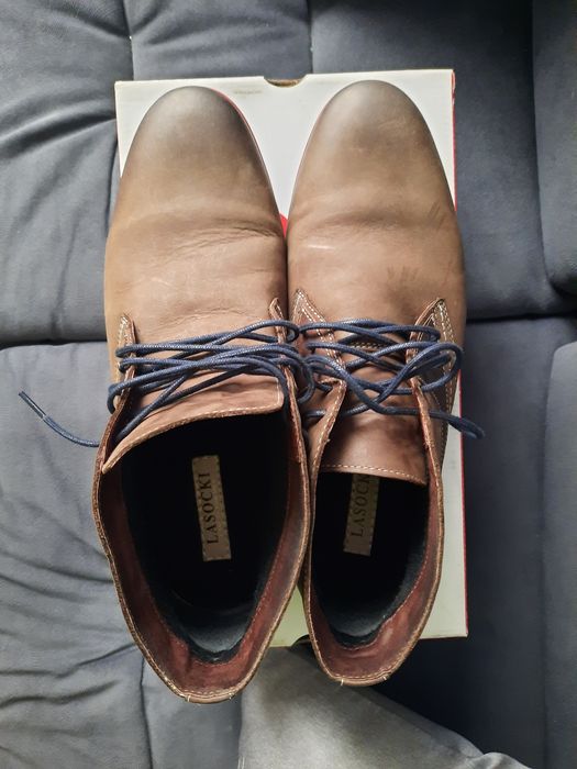 Trzewiki Lasocki 41 Khaki Stan idealny