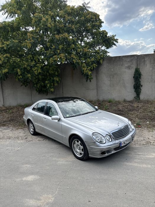Mersedes W211 2,7 дизель на полном ходу