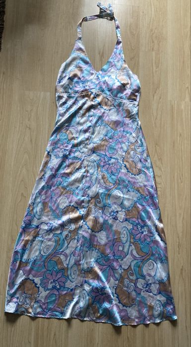 Sukienka długa kolorowa