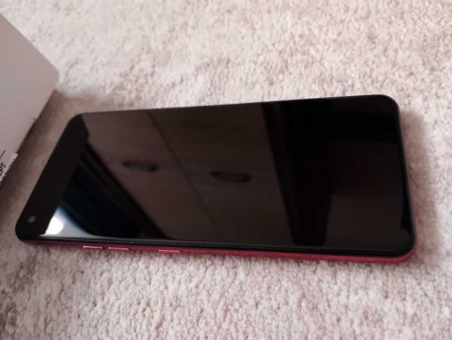 Telefon LG k51s różowy