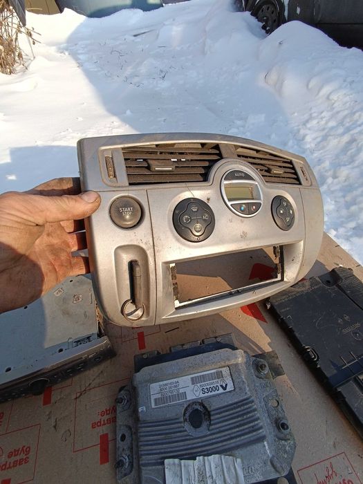 ЕБУ Рено Сценик 1.6 Блок Управления Иммобилайзер Ключ карта Комплект