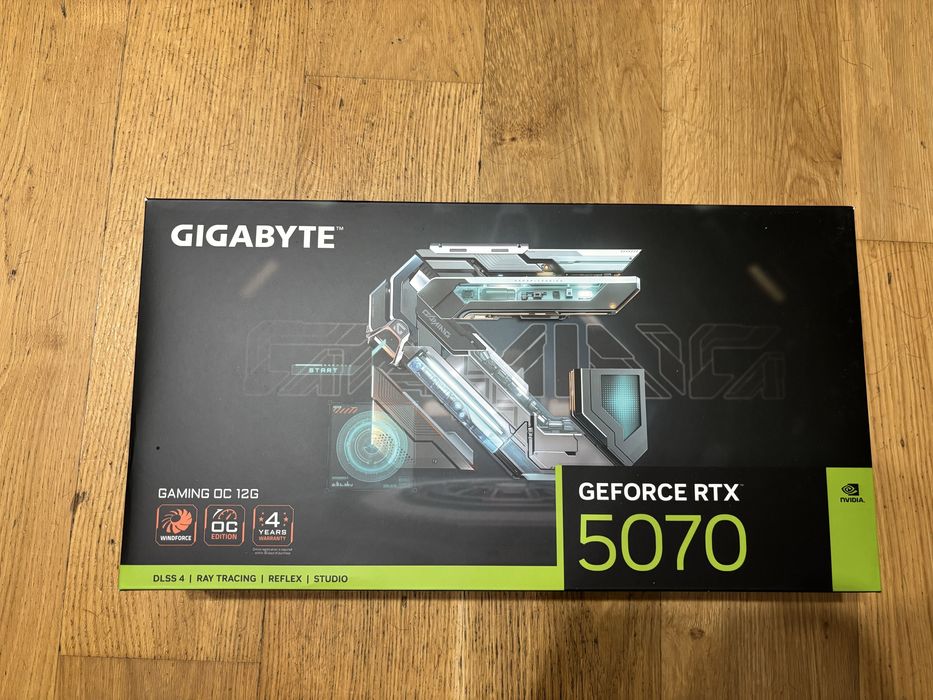 Gigabyte GeForce RTX 5070 Gaming 2625 MHz 12GB GDDR7 2625 MHz