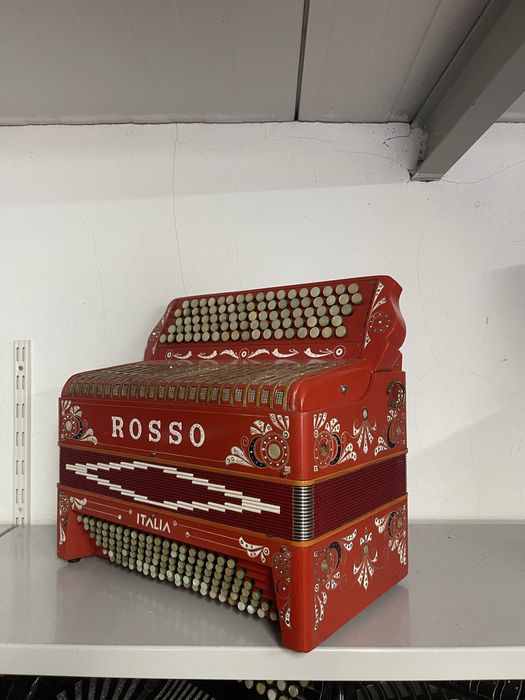 Acordeão Rosso laranja