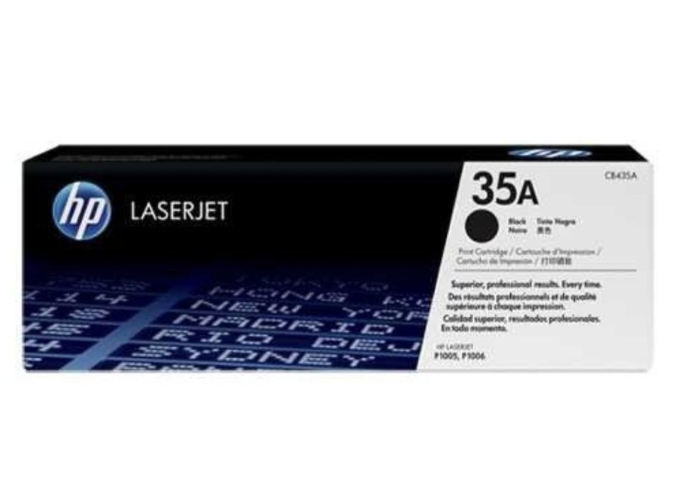 Originalny Toner HP 35A Czarny