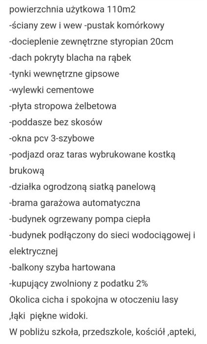 Dom w Barcicach Bez Pośredników!!!
